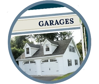 custom two-car garage